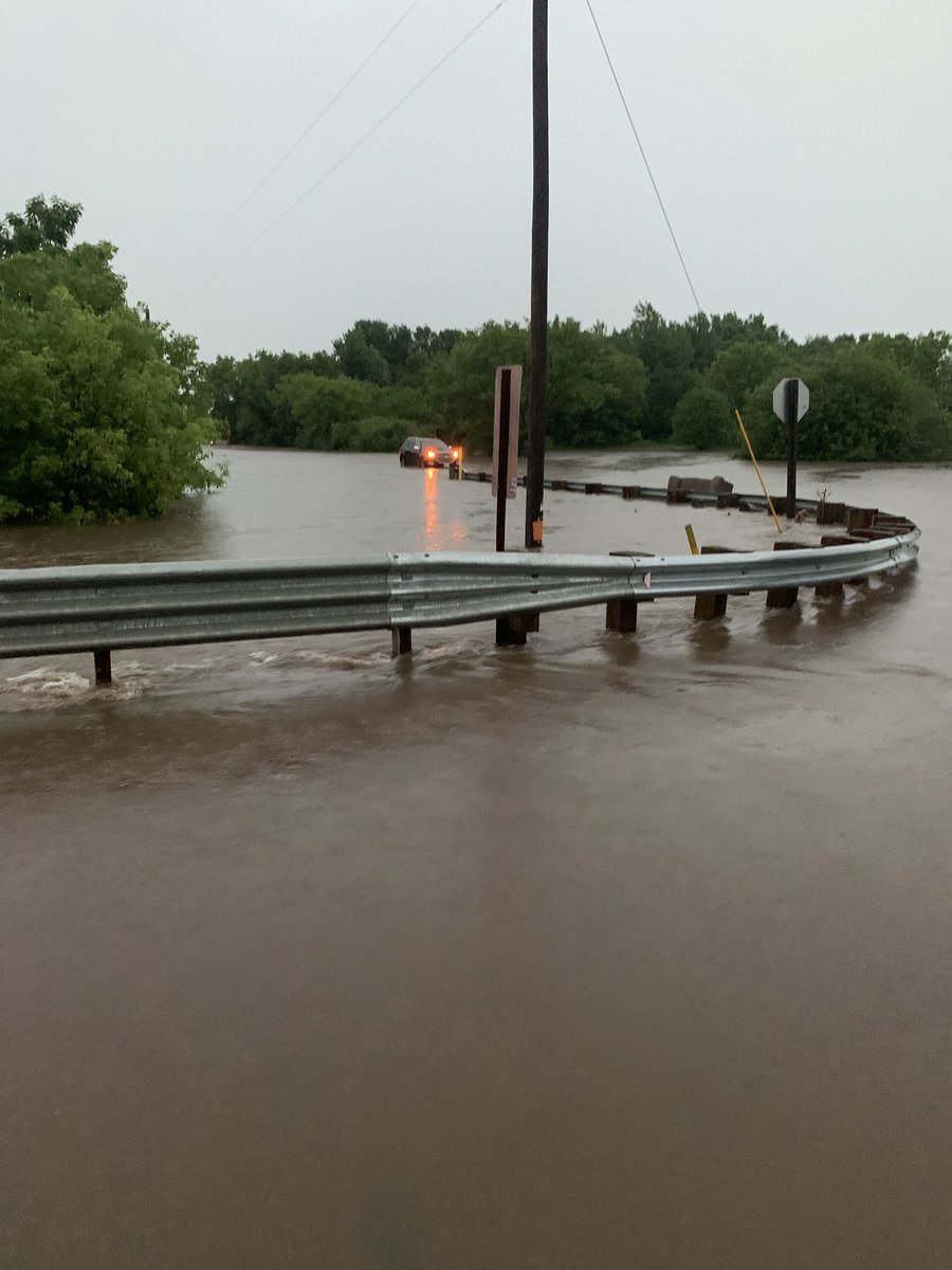 Hwy 63 SB is CLOSED due to flooding in Baldwin, Wisconsin. 
Be careful driving this morning!! 
