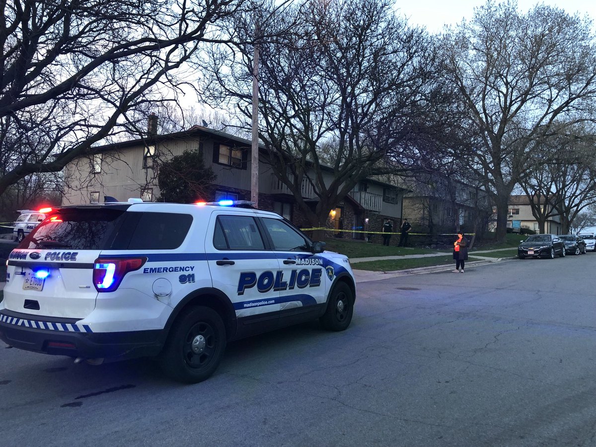 MPD says a man was on his balcony on the 4300 block of Nakoosa Trail tonight when he was shot multiple times.   The victim and suspect know each other. The suspect is at large.   Multiple others, including a baby, were in the unit at the time of the shooting, but were uninjured