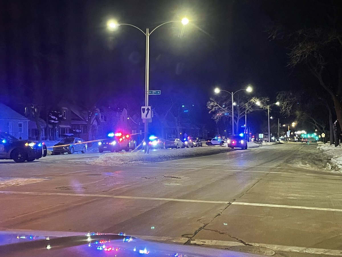 Milwaukee police investigating a shooting. Police say a 15-year-old girl was taken to a hospital with a life-threatening injury