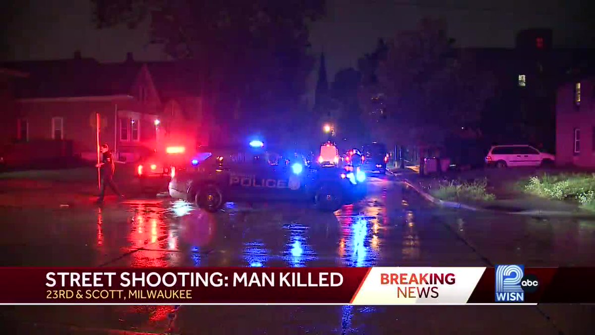 Milwaukee Police are looking for who shot a 45-year-old man on the city's south side overnight.Someone shot and killed a 45-year-old man on Milwaukee's south side overnight. It happened near 23rd and Scott. No one is in custody