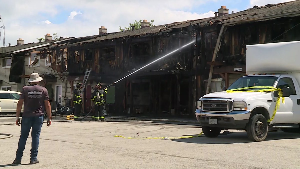 Fireworks are to blame for a massive apartment fire in Milwaukee. It happened near 84th and Mill Road, leaving multiple families displaced